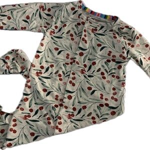 Magnetic Me Onesie - Red and Green - 6-9 months